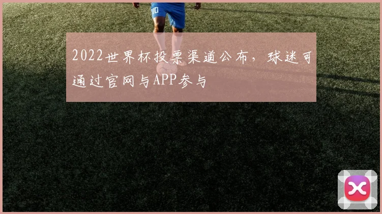 2022世界杯投票渠道公布,球迷可通过官网与APP参与